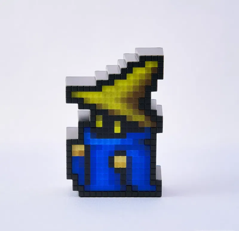 Final Fantasy Series Pixel Light FF Pixel Remaster Black Mage image 1