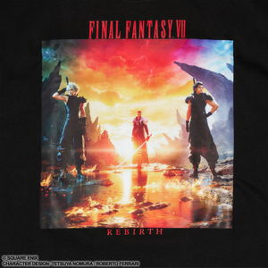 Final Fantasy VII Rebirth T-shirt Key Art (Black)_