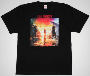 Final Fantasy VII Rebirth T-shirt Key Art (Black)_