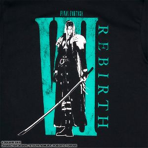 Final Fantasy VII Rebirth T-shirt Sephiroth (Black x Green)