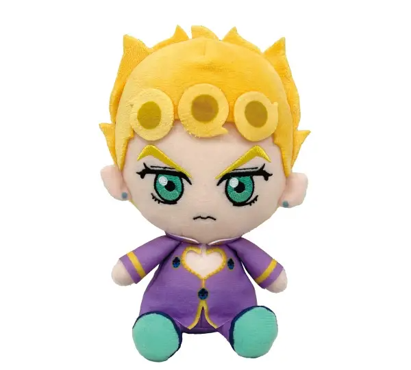 JoJo's Bizarre Adventure Golden Wind Chibi Plush: Giorno Giovanna Bandai Namco Nui