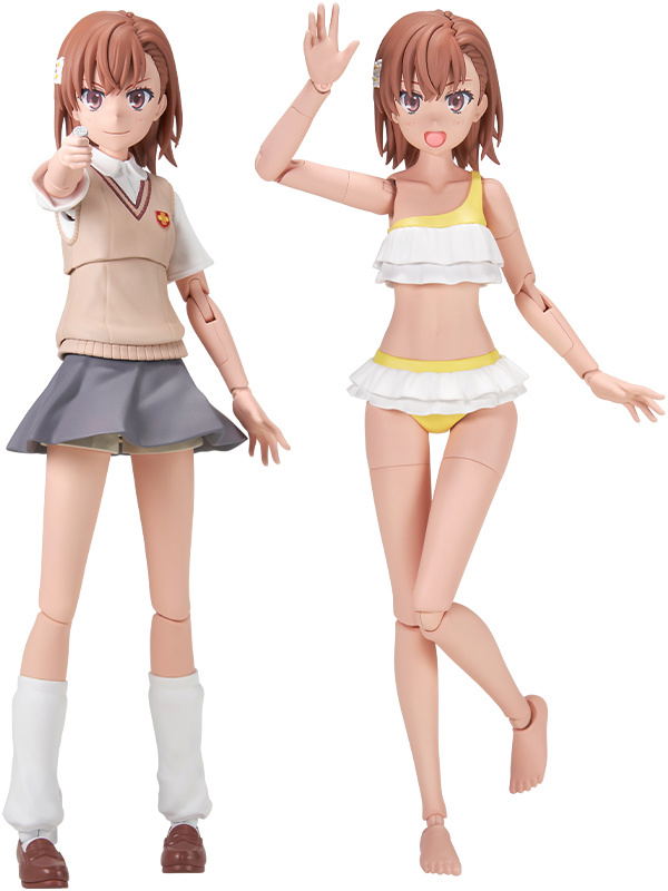 A Certain Scientific Railgun T Assembly Type Plastic Model: Misaka Mikoto DX Ver. image 1