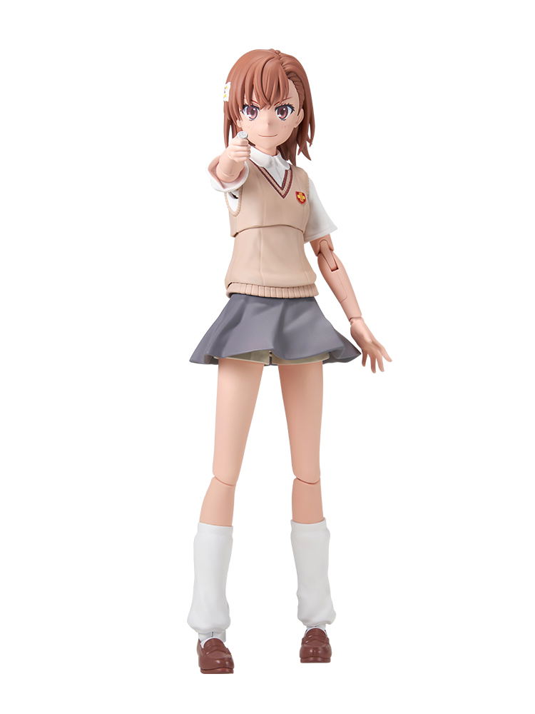 A Certain Scientific Railgun T Assembly Type Plastic Model: Misaka Mikoto image 1