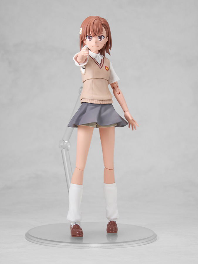 A Certain Scientific Railgun T Assembly Type Plastic Model: Misaka Mikoto image 2