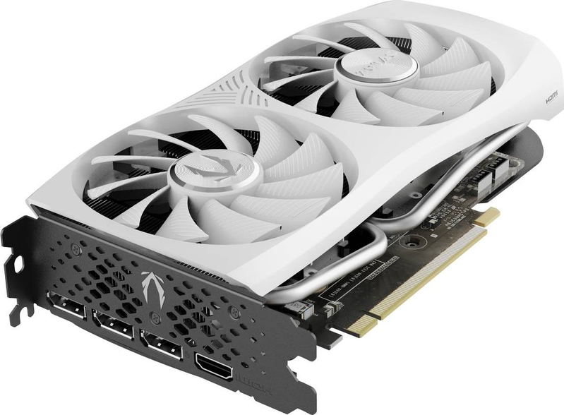 Zotac Gaming GeForce RTX 4060 Ti Twin Edge OC White Edition, 8GB GDDR6, HDMI, 3x DP image 2