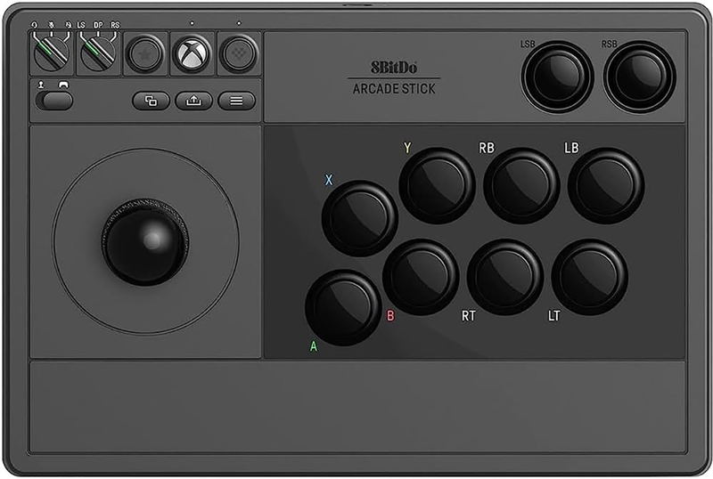 8BitDo Arcade Stick for Xbox One Xbox Series X|S PC (Black