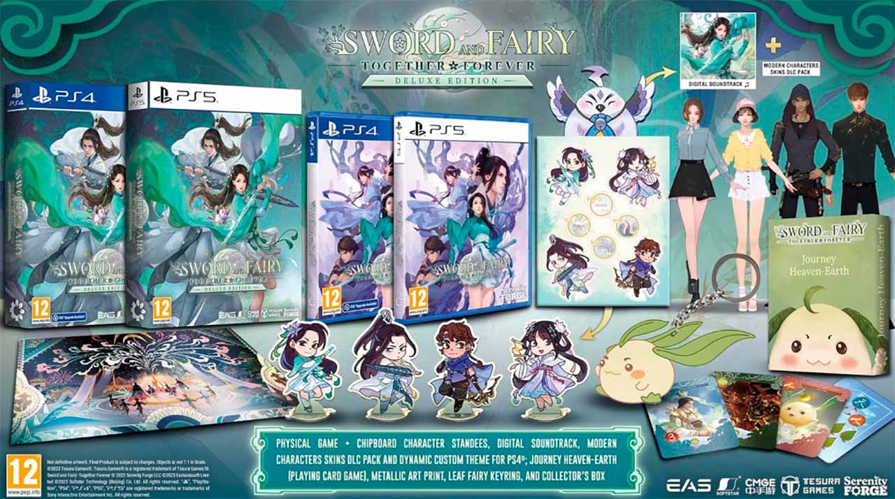 Sword And Fairy Together Forever Deluxe Edition - PS4 / PS5 - Neuf Sous Blister