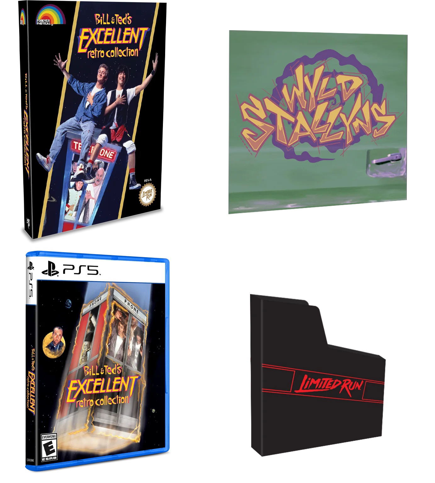 Bill & Ted’s Excellent Retro Collection PS4 – Édition USA Limitée, Jeu Neuf Sous Blister
