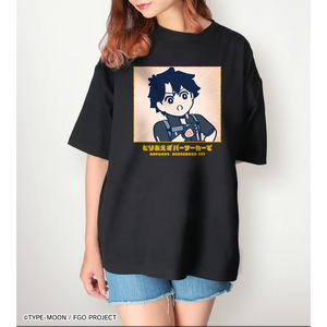 Fate/Grand Order Fujimaru Ritsuka Wa Wakaranai Fujimaru Ritsuka Anyways, Berserker It! Big Silhouette T-shirt (Unisex | Size M)_