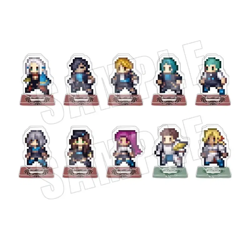 Fire Emblem: Three Houses Dot Acrylic Figure Collection Vol. 1 (Set of 10 Pieces) — Import Game Deal
