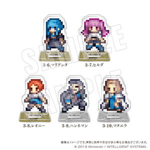 Fire Emblem: Three Houses Dot Acrylic Figure Collection Vol. 3 (Set of 10 Pieces)_