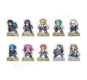 Fire Emblem: Three Houses Dot Acrylic Figure Collection Vol. 3 (Set of 10 Pieces)_