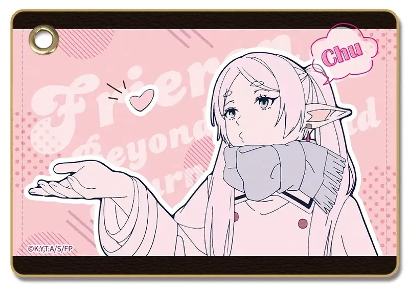 Frieren: Beyond Journey's End Leather Pass Case Ver. 2 Design 01 Frieren A image 1