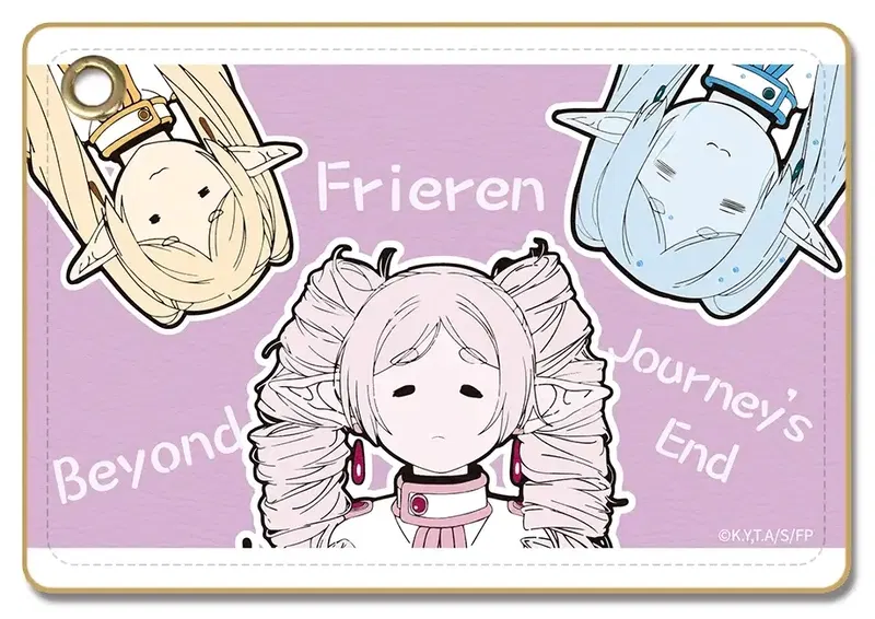 Frieren: Beyond Journey's End Leather Pass Case Ver. 2 Design 03 Frieren C image 1