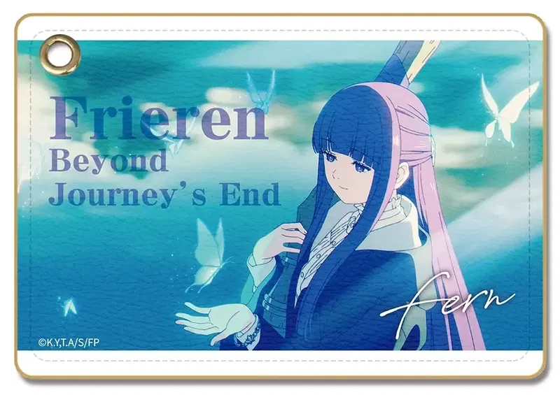 Frieren: Beyond Journey's End Leather Pass Case Ver. 2 Design 05 Fern image 1