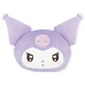 Sanrio Characters Mocchiri Face Cushion Uruuru: Kuromi thumbnail 1