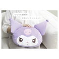 Sanrio Characters Mocchiri Face Cushion Uruuru: Kuromi thumbnail 2