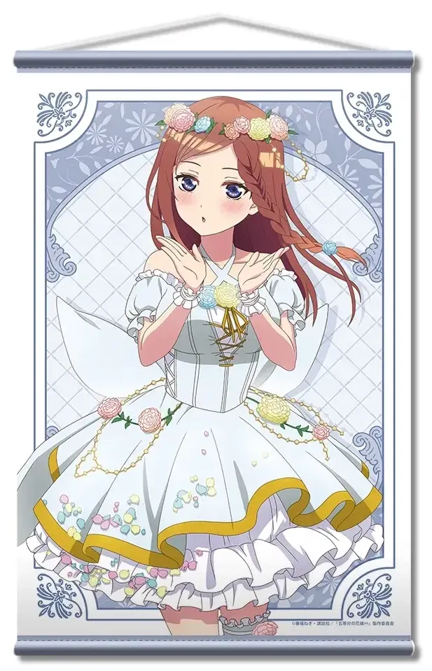 The Quintessential Quintuplets Specials B2 Tapestry Design 03 Nakano Miku Flower Fairy Ver. Original Illustration image 1