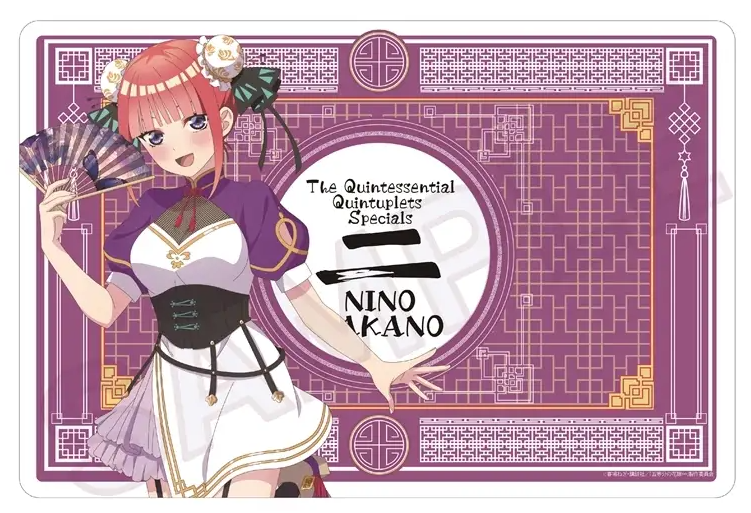 The Quintessential Quintuplets Specials Rubber Mat Chinese Lolita Ver. Nakano Nino Y Line