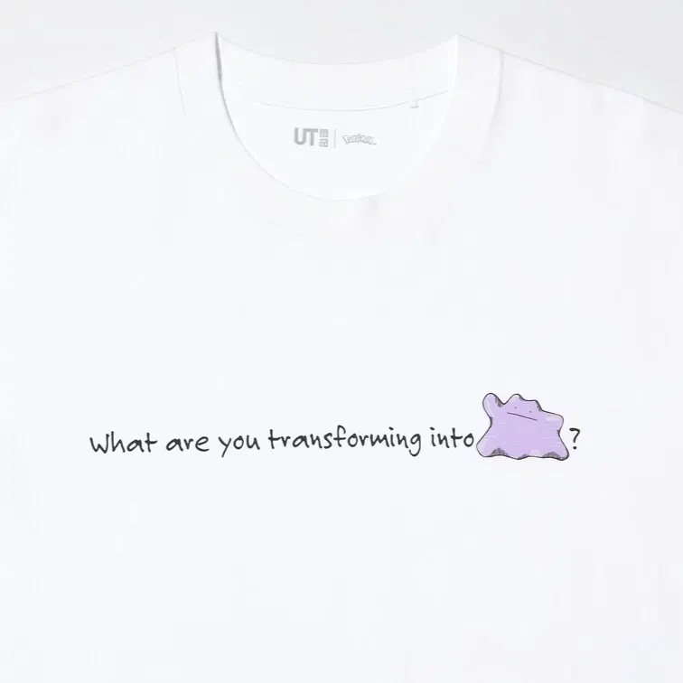 UT Pokemon - Ditto T-Shirt (White | Size XXL) image 2