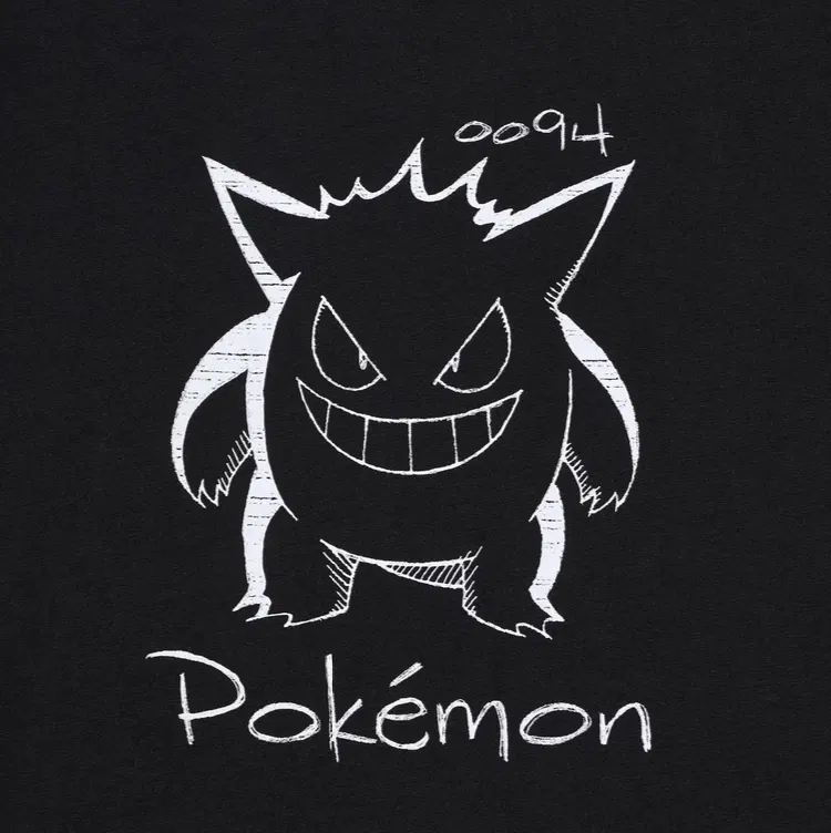 UT Pokemon - Gengar T-Shirt (Black | Size M) image 3