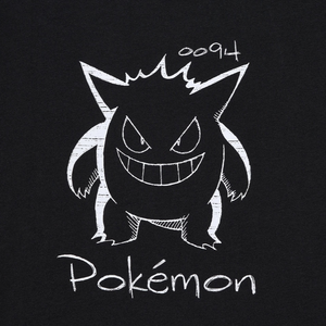 UT Pokemon - Gengar T-Shirt (Black | Size S)_