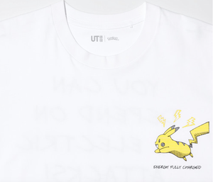 UT Pokemon - Pikachu T-Shirt (White | Size XXL)_