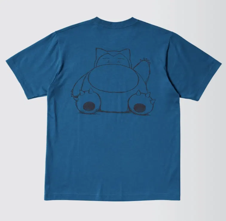 UT Pokemon - Snorlax T-Shirt (Blue | Size XL) image 2