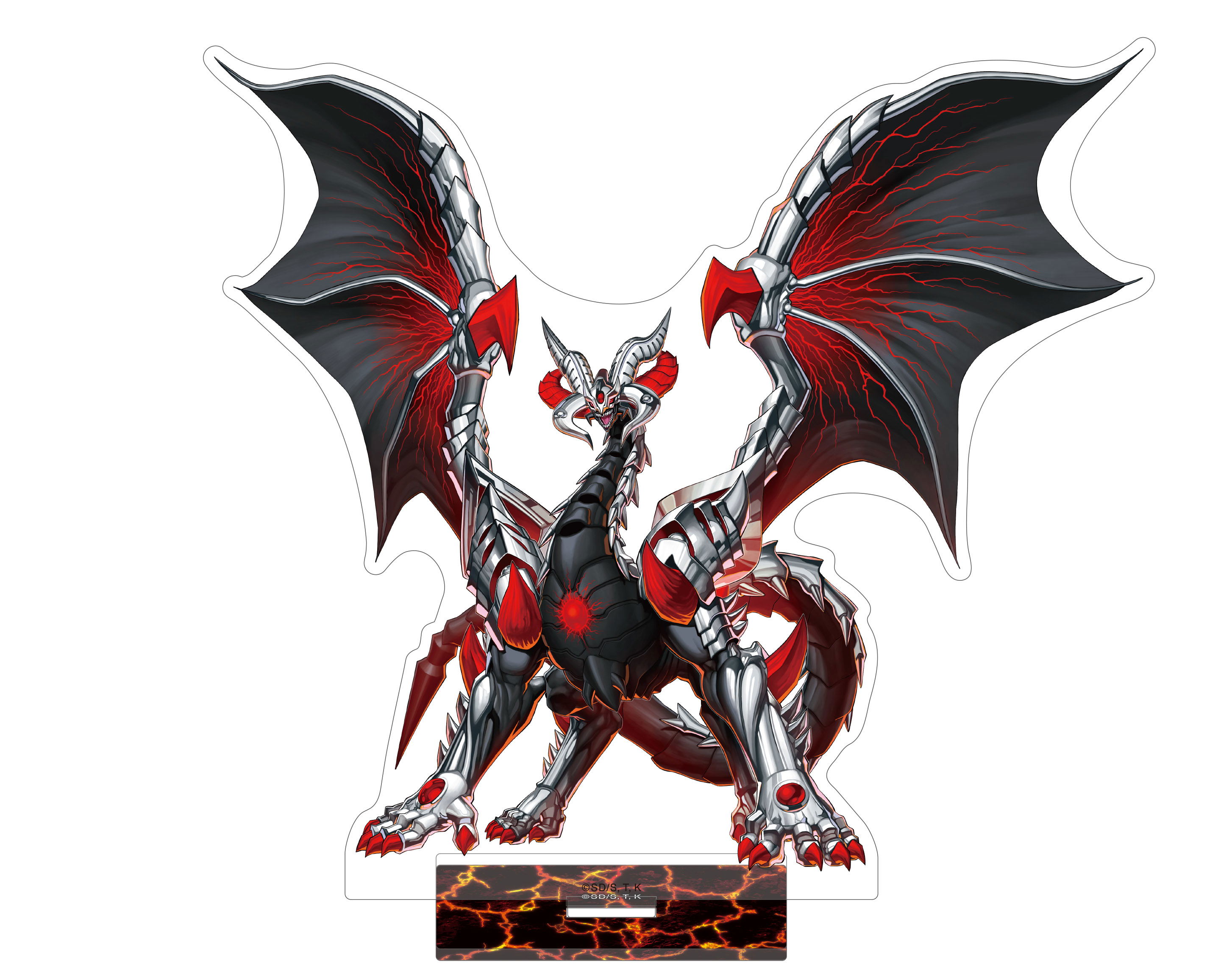 Yu-Gi-Oh! Official Card Game Yu-Gi-Oh! Card Game 25th Anniversary YCSJ Acrylic Stand Vol. 3: Lubellion The Searing Dragon Movic