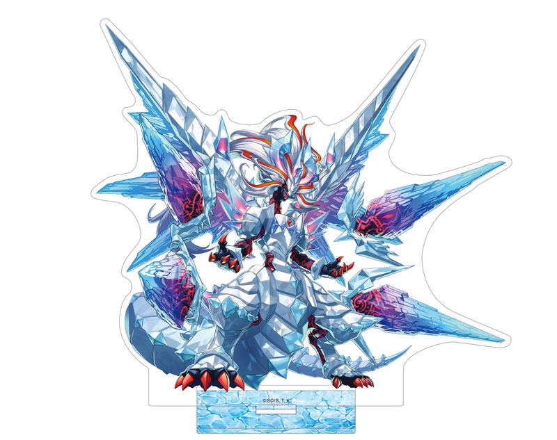 Yu-Gi-Oh! Official Card Game Yu-Gi-Oh! Card Game 25th Anniversary YCSJ Acrylic Stand Vol. 3: Mirrorjade The Iceblade Dragon image 1