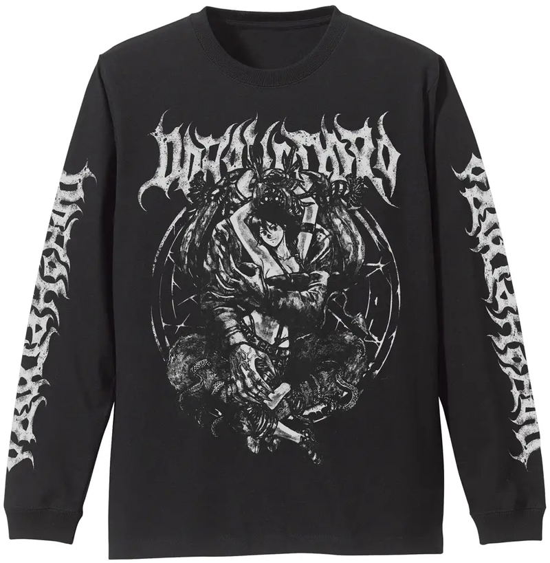 Dorohedoro (Original Version) - Haru Ribbed Long Sleeve T-Shirt (Black | Size M) image 1