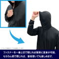 Dorohedoro (Original Version) - Shin Full Zip Hoodie (Black | Size XL) thumbnail 6