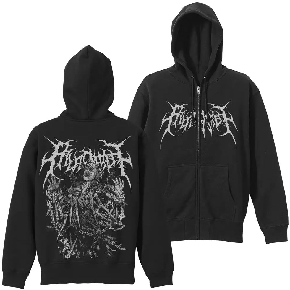 Doro♡3 Dorohedoro (Original Version) - Curse Zip Hoodie (Black | Size L)