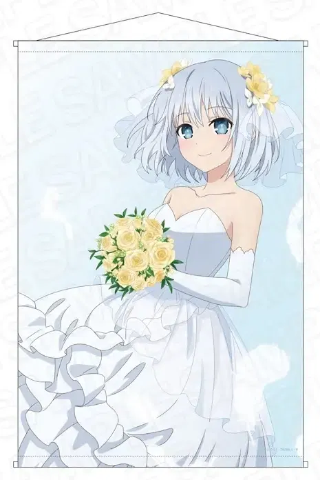 Date A Live V B2 Tapestry Tobiichi Origami image 1