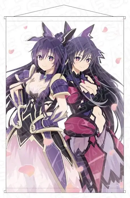 Date A Live V B2 Tapestry Yatogami Tohka & Demon King Tohka image 1
