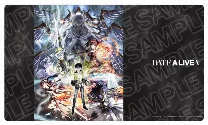 Date A Live V Rubber Desk Mat image 1