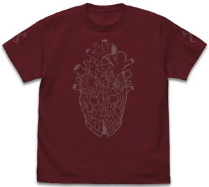 Dorohedoro (Original Version) - Kokoro Mask T-shirt (Burgundy | Size L)_