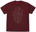 Dorohedoro (Original Version) - Shin Mask T-shirt (Burgundy | Size S) thumbnail 1