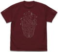 Dorohedoro (Original Version) - Shin Mask T-shirt (Burgundy | Size XL) thumbnail 1
