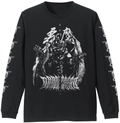 Dorohedoro (Original Version) - Chidaruma Ribbed Long Sleeve T-shirt (Black | Size M) thumbnail 1