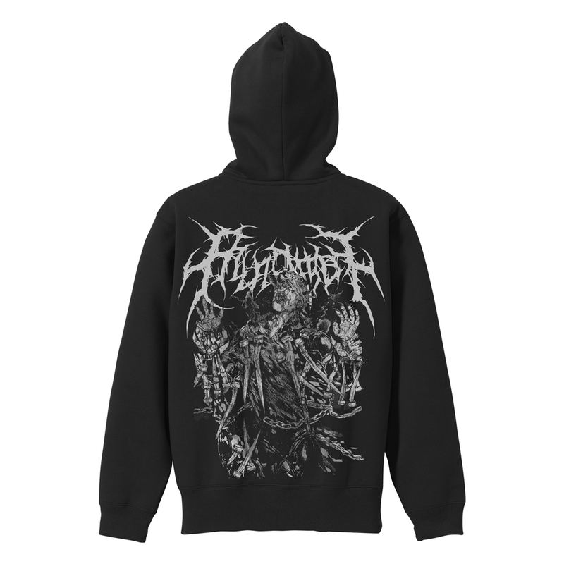 Dorohedoro (Original Version) - Curse Zip Hoodie (Black | Size S) image 2