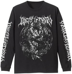 Dorohedoro (Original Version) - Haru Ribbed Long Sleeve T-Shirt (Black | Size L)_