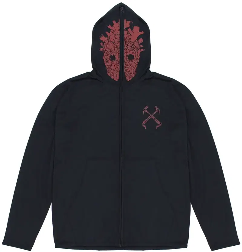 Dorohedoro (Original Version) - Shin Full Zip Hoodie (Black | Size M) image 1