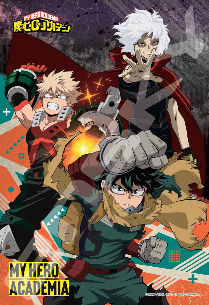My Hero Academia Jigsaw Puzzle 300 Piece 300-3097 Midoriya Izuku & Bakugo Katsuki & Shigaraki Tomura image 1