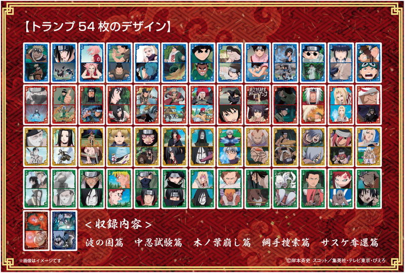 Naruto -Shippuden- Scene Ga Ippai Playing Cards Boys Story image 2
