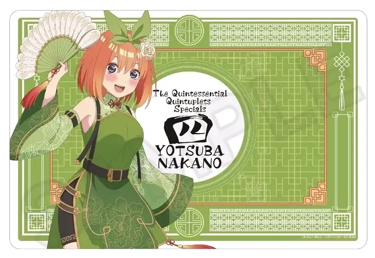 The Quintessential Quintuplets Specials Rubber Mat Chinese Lolita Ver. Nakano Yotsuba image 1
