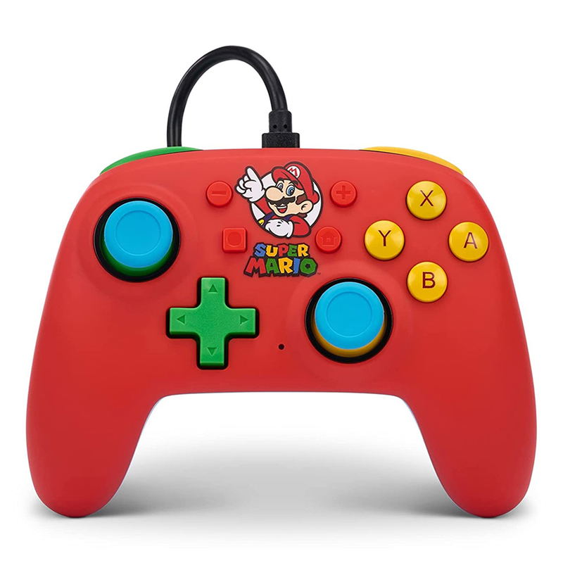 PowerA Nano Wired Controller for Nintendo Switch (Mario Medley) image 1