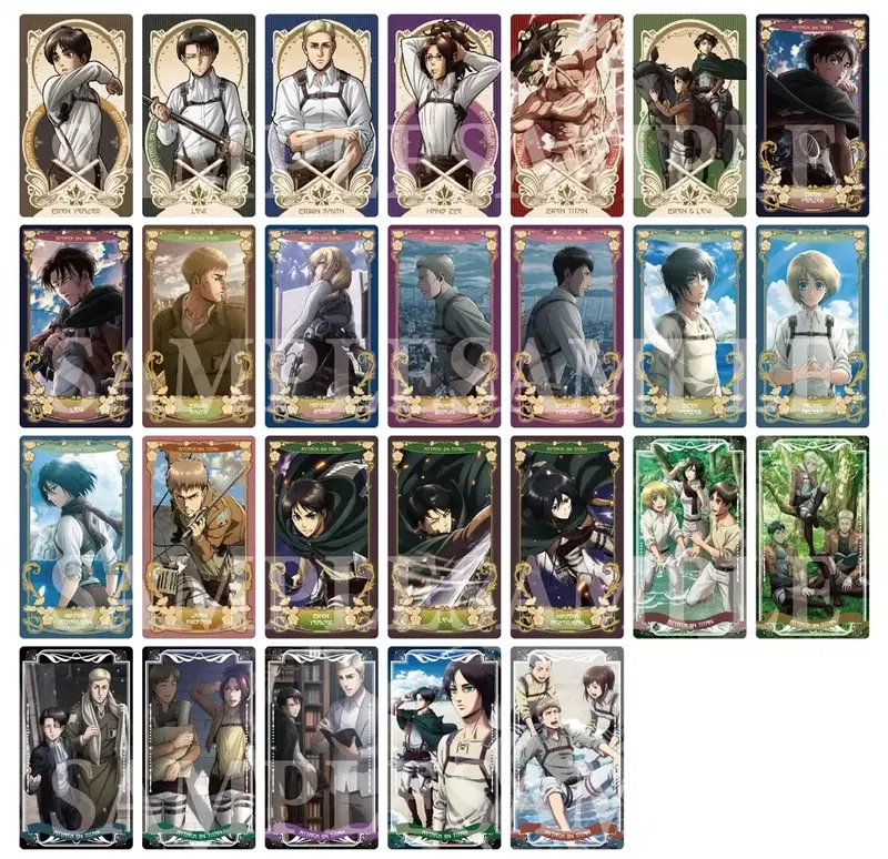 Attack On Titan Arcana Card Collection (Set of 9 Packs) (Re-run) image 1