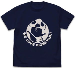 Dead Dead Demons Dededede Destruction - We Love Isobeyan T-shirt (Navy | Size M)_