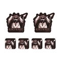 Dorohedoro Original Ver: Kikurage Mini Sticker Set thumbnail 1